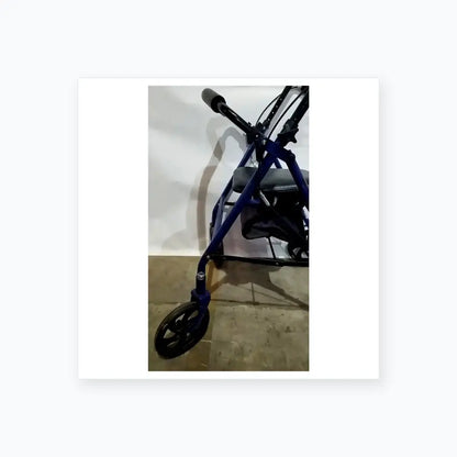 Reuse Medical Equipment McKesson Bariatric Rollator, Heavy Duty Aluminum Folding Walker Loop-Lock Hand Brakes, second-hand product photo 10