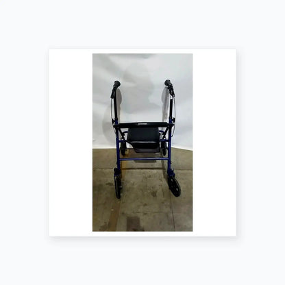 Reuse Medical Equipment McKesson Bariatric Rollator, Heavy Duty Aluminum Folding Walker Loop-Lock Hand Brakes, second-hand product photo 14