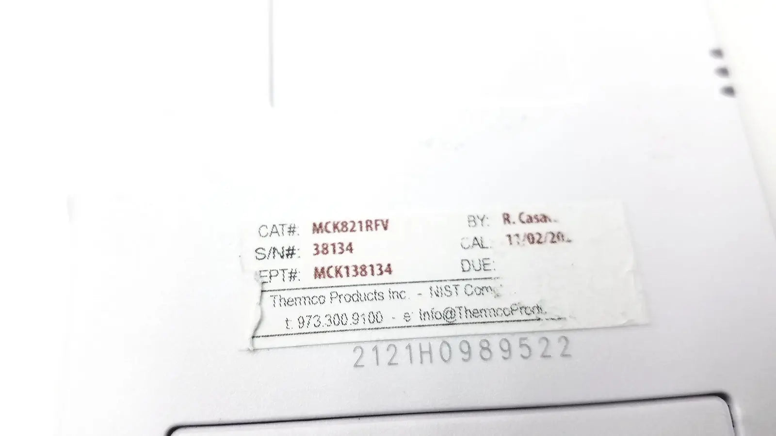 McKesson MCK821RFV -58°to +158°F Refrigerator Freezer Thermometer Refrigerator/Freezer Thermometer, second-hand product photo 10