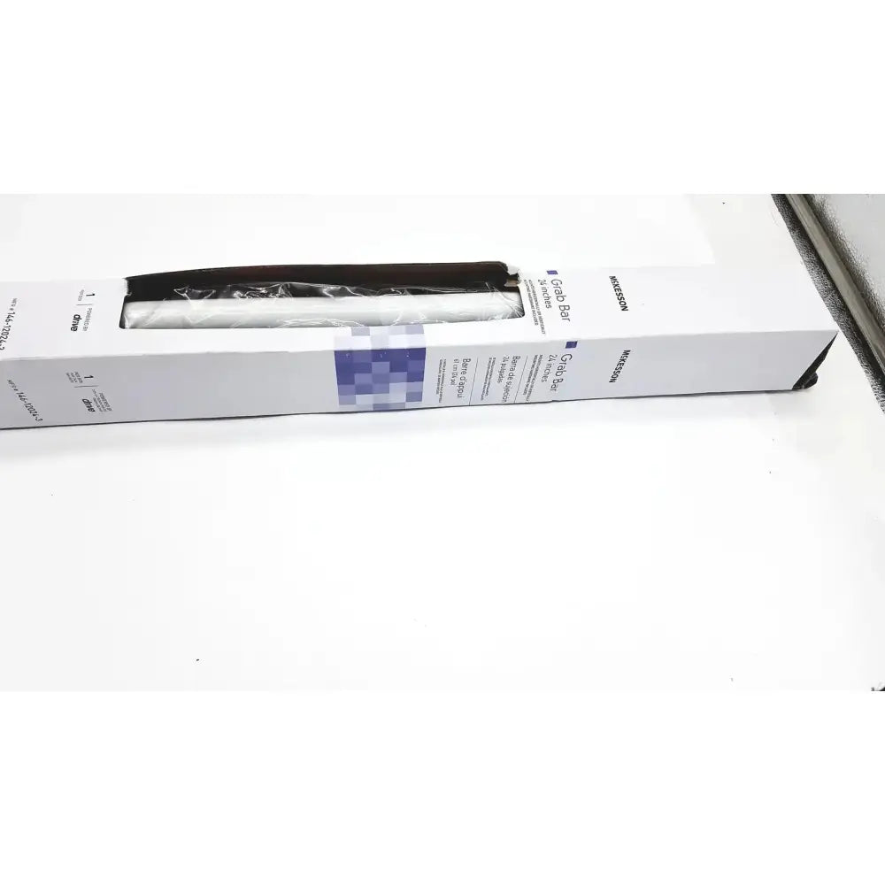 McKesson White Steel Wall Mounted Wall Grab Bar 24" L 146-12024-3 Wall Grab Bar, second-hand product photo 5
