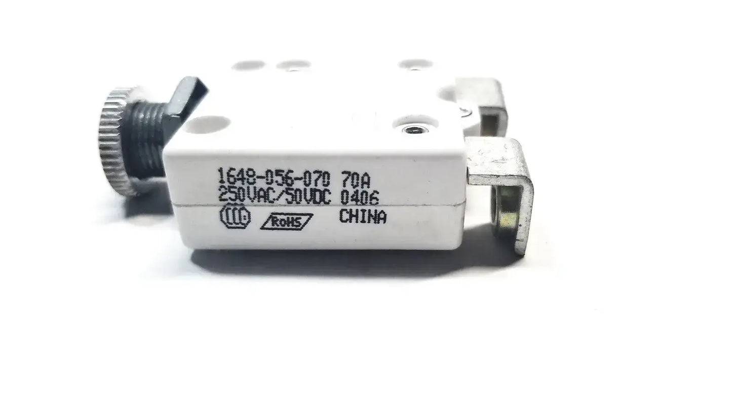 Mechanical Products 1648-056-070 Circuit Breaker, 70A 250VAC/50VDC, 0406 Circuit Breaker, second-hand product photo 7