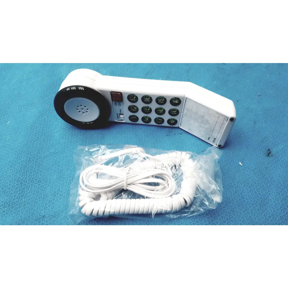 MED-PAT XL-301A Disposable Healthcare Hospital Hotel One-Piece Telephone - Disposable one-piece telephone