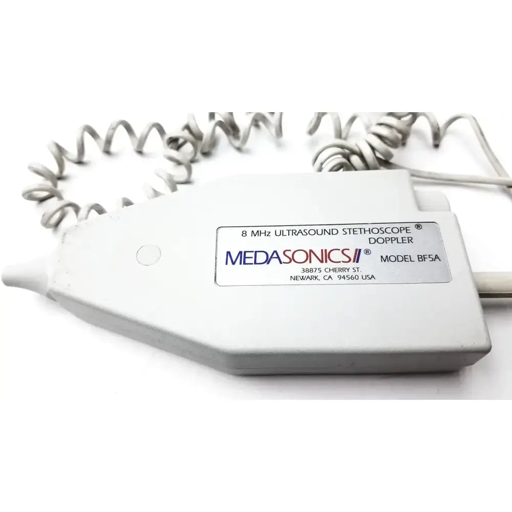 Medasonics 8 MHz Ultrasound Stethoscope . Model BF5A Ultrasound Stethoscope, second-hand product photo 2