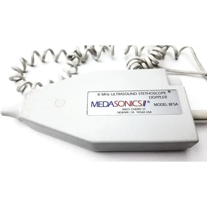 Medasonics 8 MHz Ultrasound Stethoscope . Model BF5A Ultrasound Stethoscope, second-hand product photo 2