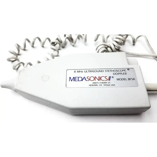 Medasonics 8 MHz Ultrasound Stethoscope . Model BF5A Ultrasound Stethoscope, second-hand product photo 2