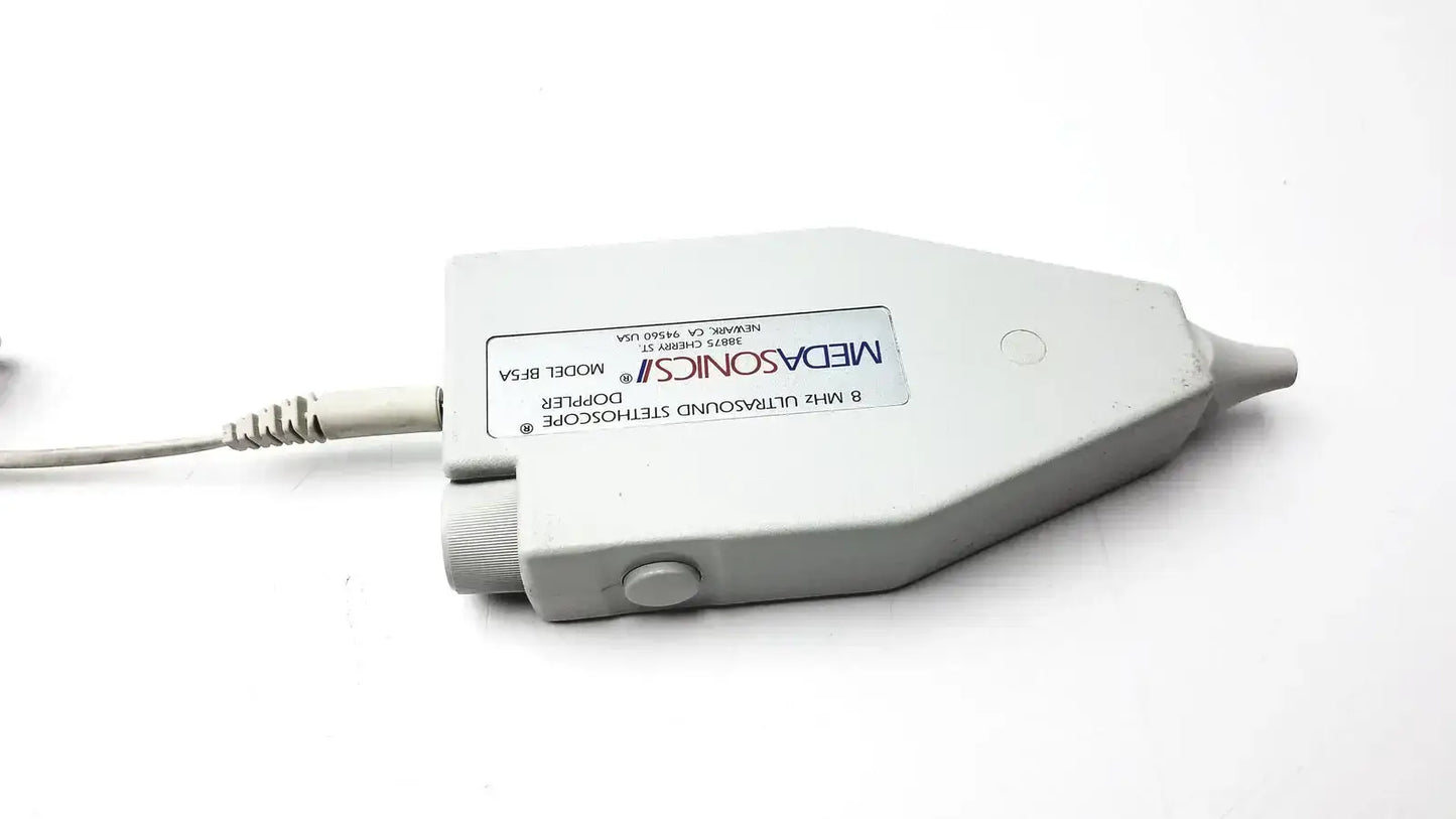 Medasonics 8 MHz Ultrasound Stethoscope . Model BF5A Ultrasound Stethoscope, second-hand product photo 4