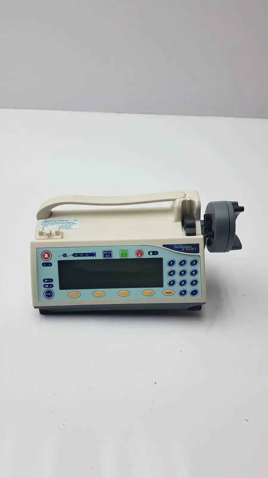 Medfusion 3500 With Pole Clamp Syringe Pump Pole Clamp, as-is (for parts) product photo 2