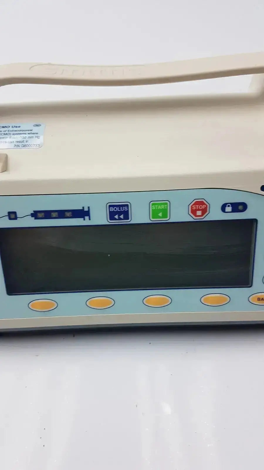 Medfusion 3500 With Pole Clamp Syringe Pump Pole Clamp, as-is (for parts) product photo 10