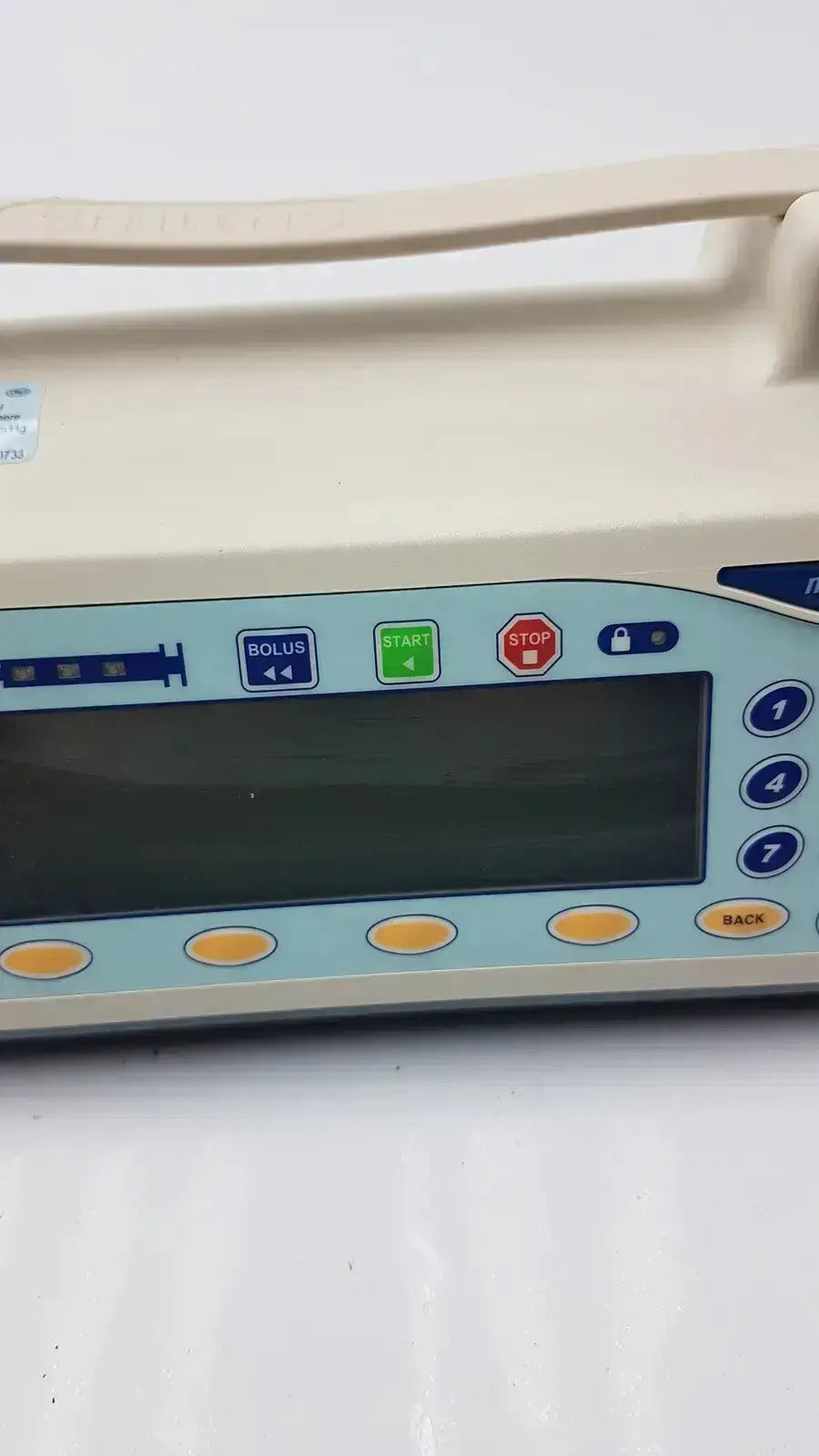 Medfusion 3500 With Pole Clamp Syringe Pump Pole Clamp, as-is (for parts) product photo 11