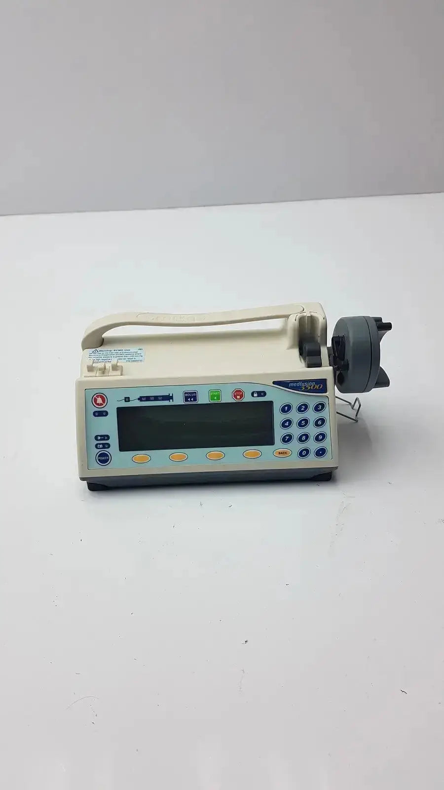 Medfusion 3500 With Pole Clamp Syringe Pump Pole Clamp, as-is (for parts) product photo 6