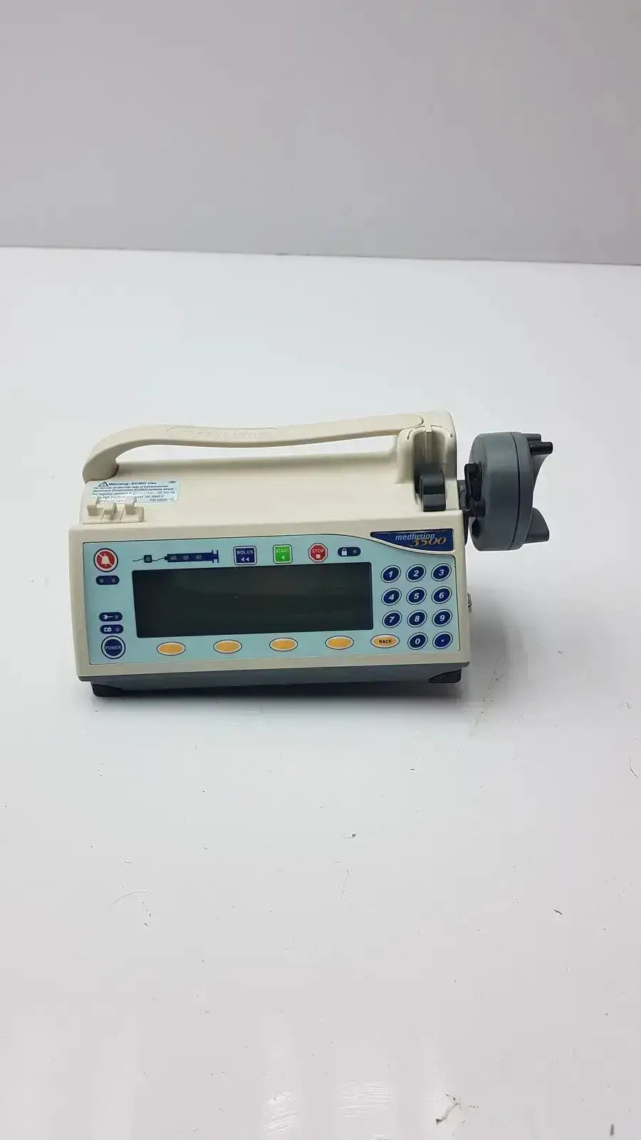Medfusion 3500 With Pole Clamp Syringe Pump Pole Clamp, as-is (for parts) product photo 1