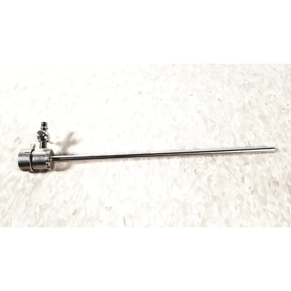 Silver surgical single valve endoscope with long metallic shaft and jointed head for medical horizon valve endoscope sheath
