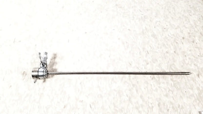Silver medical horizon endoscope single valve sheath with long metallic shaft and complex jointed multiport head