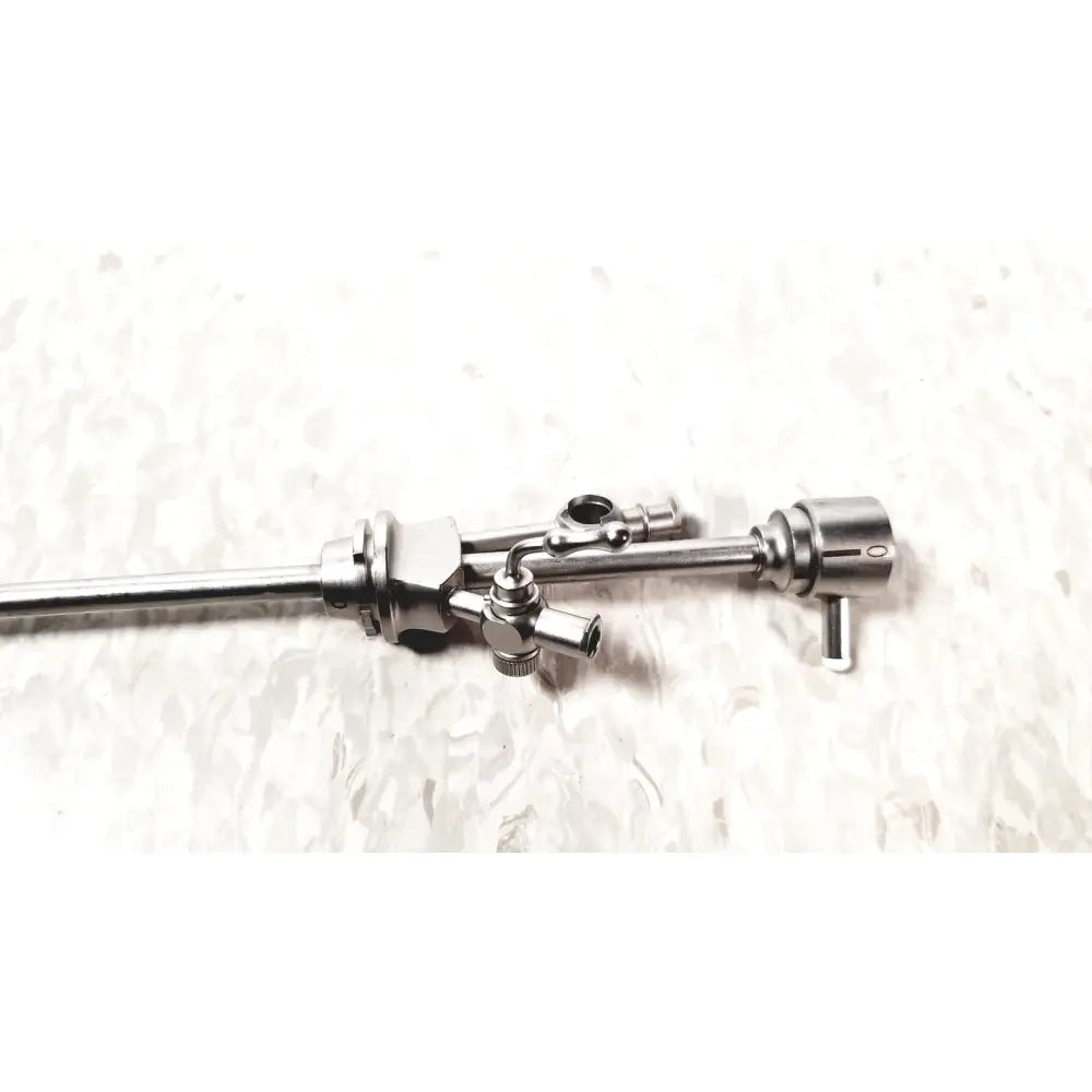 Medical horizons 18-2311 telescope bridge in stainless steel with long slender shaft and articulated joints for reuse medical use