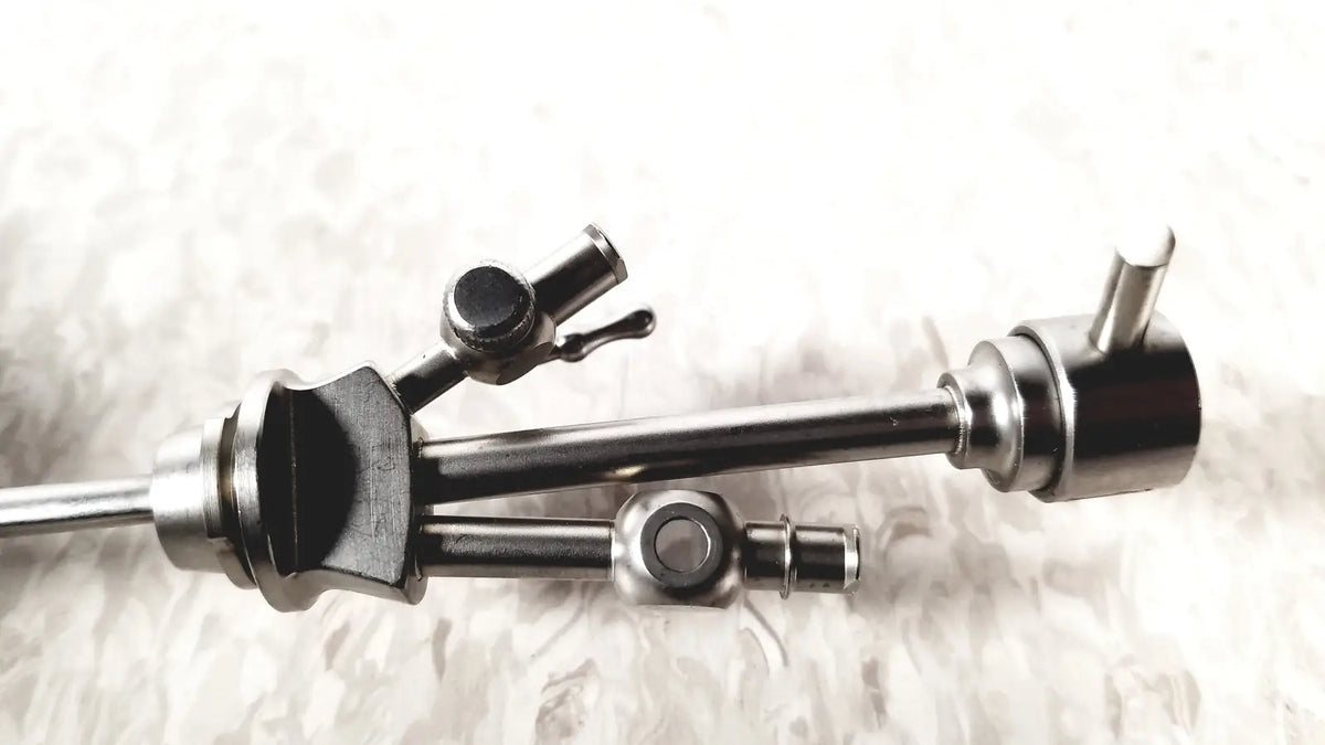 Stainless steel medical horizons telescope bridge with articulated joints and 5fr channel for reuse medical procedures