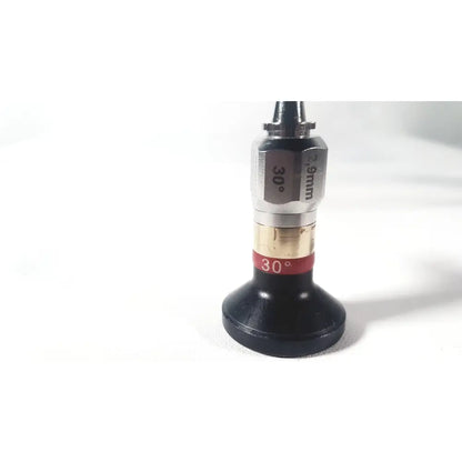 Black and gold medical horizons 30 degree hysteroscope telescope with 9mm angled tip and metallic body