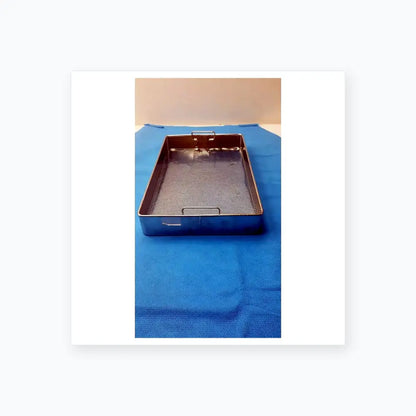 Unbranded Medical Instrument Sterilization Tray – Perforated, Stainless, Used Sterilization Tray, second-hand product photo 4
