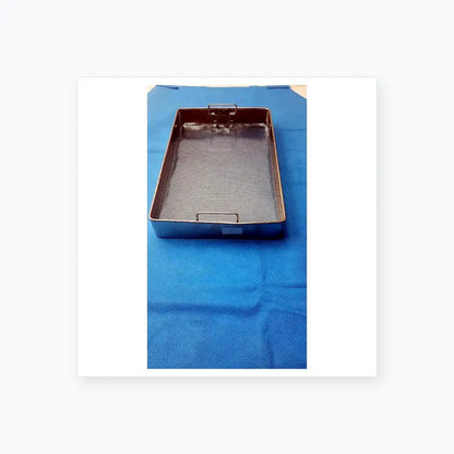 Unbranded Medical Instrument Sterilization Tray – Perforated, Stainless, Used Sterilization Tray, second-hand product photo 2