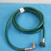 Medical Oxygen Hose Green DISS Female to Elbow DISS Male Fitting