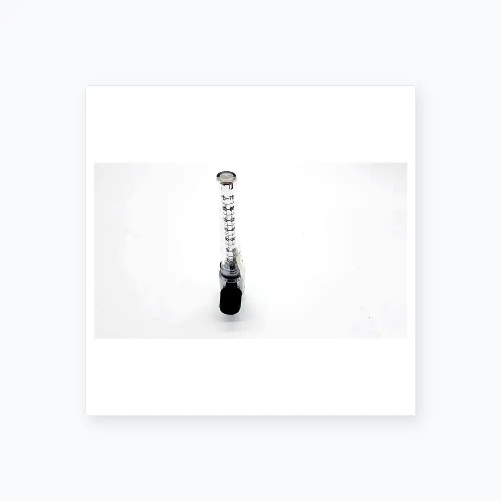 Generic Medical Oxygen LPM Read Center Of Ball LOT NO- 1005 Oxygen Flowmeter Label, as-is (for parts) product photo 6