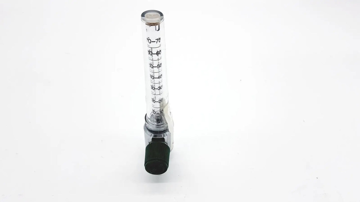 Generic Medical Oxygen LPM Read Center Of Ball LOT NO- 1005 Oxygen Flowmeter Label, as-is (for parts) product photo 6
