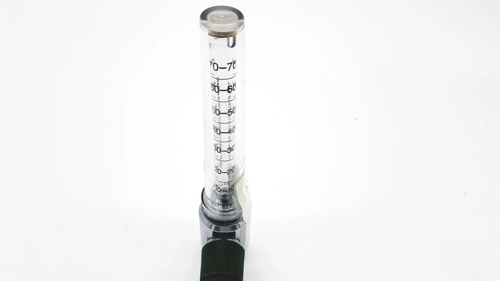 Generic Medical Oxygen LPM Read Center Of Ball LOT NO- 1005 Oxygen Flowmeter Label, as-is (for parts) product photo 9