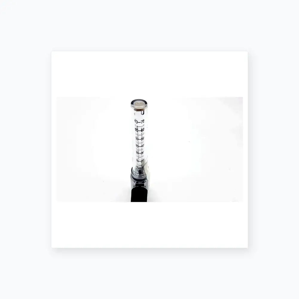 Generic Medical Oxygen LPM Read Center Of Ball LOT NO- 1005 Oxygen Flowmeter Label, as-is (for parts) product photo 9