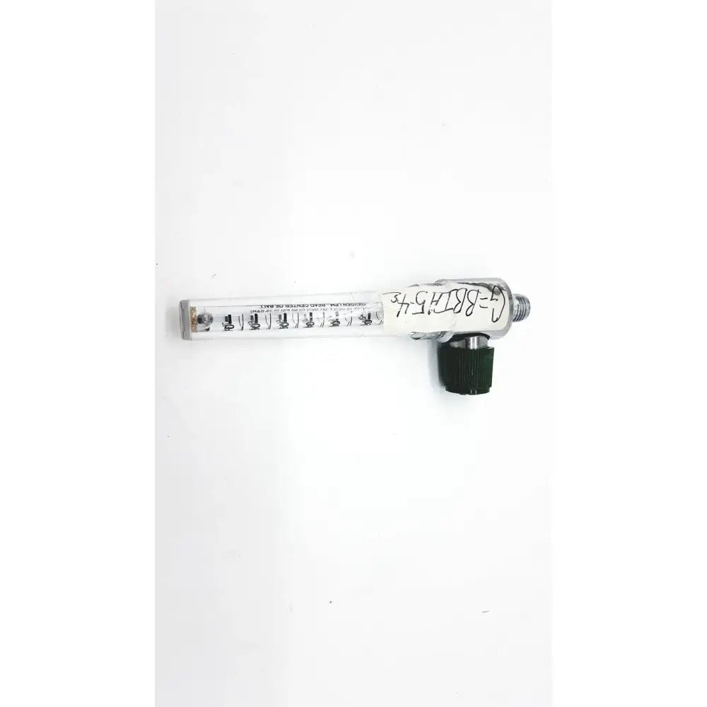 Generic Medical Oxygen LPM Read Center Of Ball LOT NO- 1005 Oxygen Flowmeter Label, as-is (for parts) product photo 4