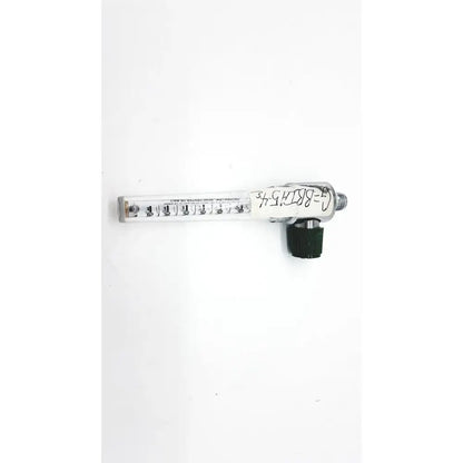 Generic Medical Oxygen LPM Read Center Of Ball LOT NO- 1005 Oxygen Flowmeter Label, as-is (for parts) product photo 4
