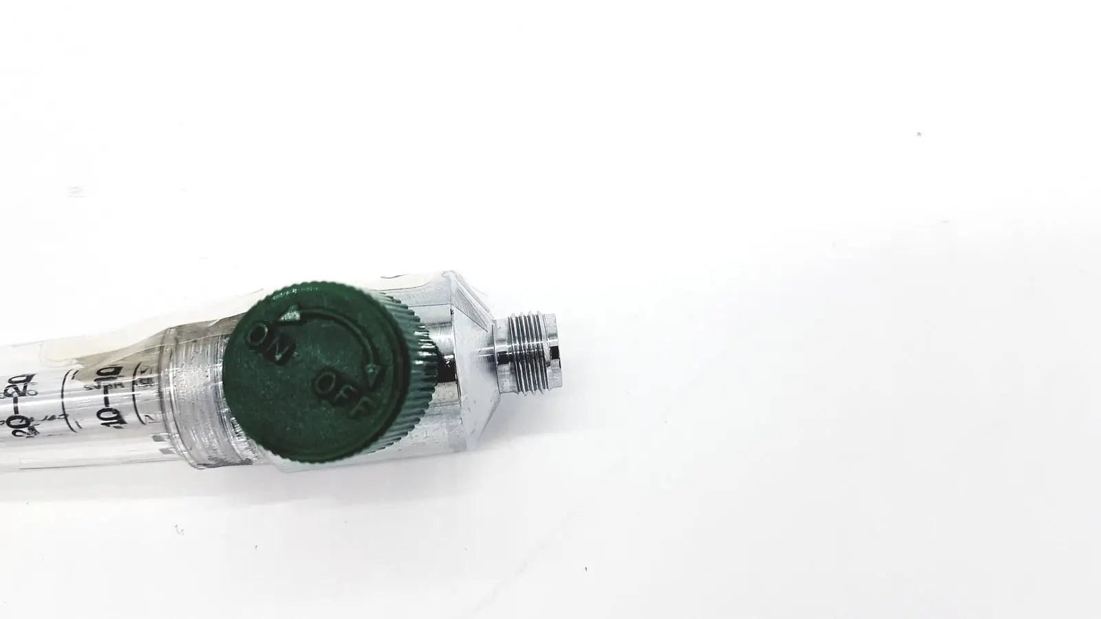 Generic Medical Oxygen LPM Read Center Of Ball LOT NO- 1005 Oxygen Flowmeter Label, as-is (for parts) product photo 10
