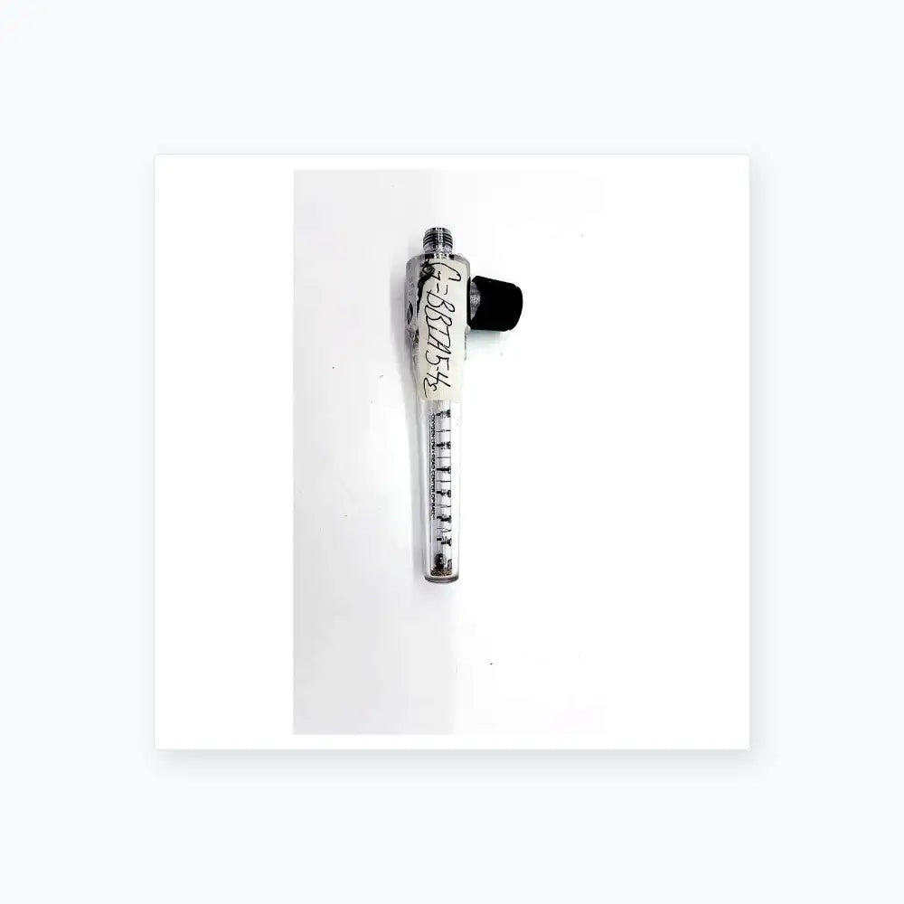 Generic Medical Oxygen LPM Read Center Of Ball LOT NO- 1005 Oxygen Flowmeter Label, as-is (for parts) product photo 1