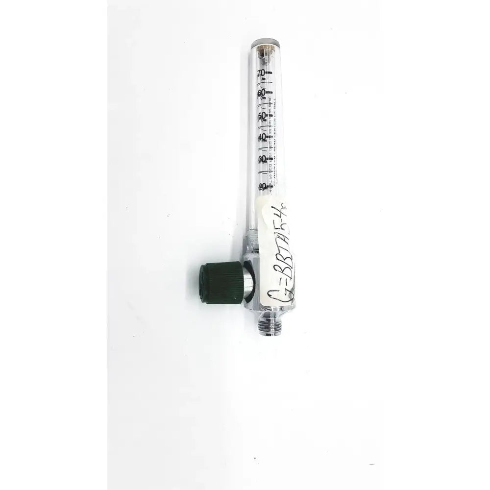 Generic Medical Oxygen LPM Read Center Of Ball LOT NO- 1005 Oxygen Flowmeter Label, as-is (for parts) product photo 3