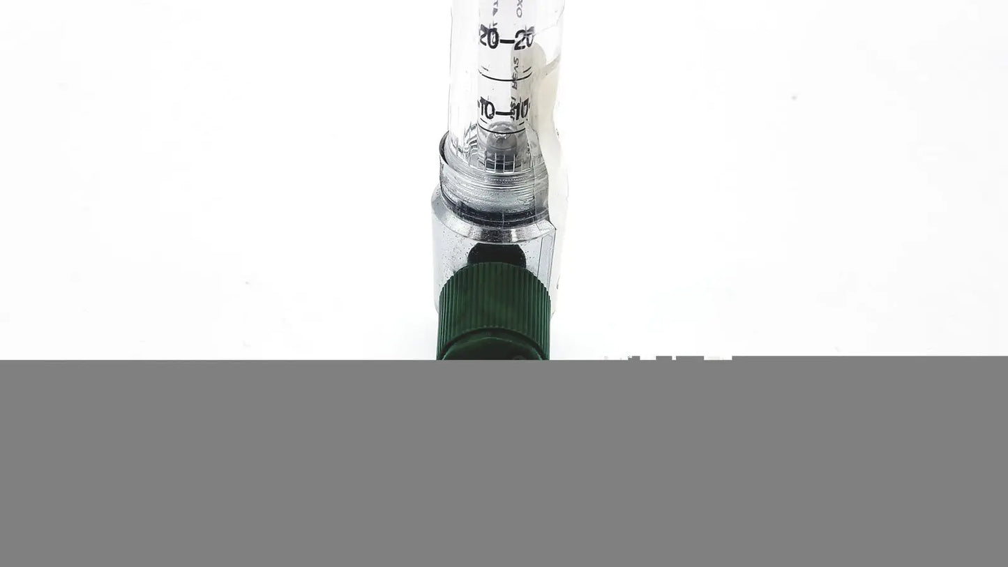 Generic Medical Oxygen LPM Read Center Of Ball LOT NO- 1005 Oxygen Flowmeter Label, as-is (for parts) product photo 8