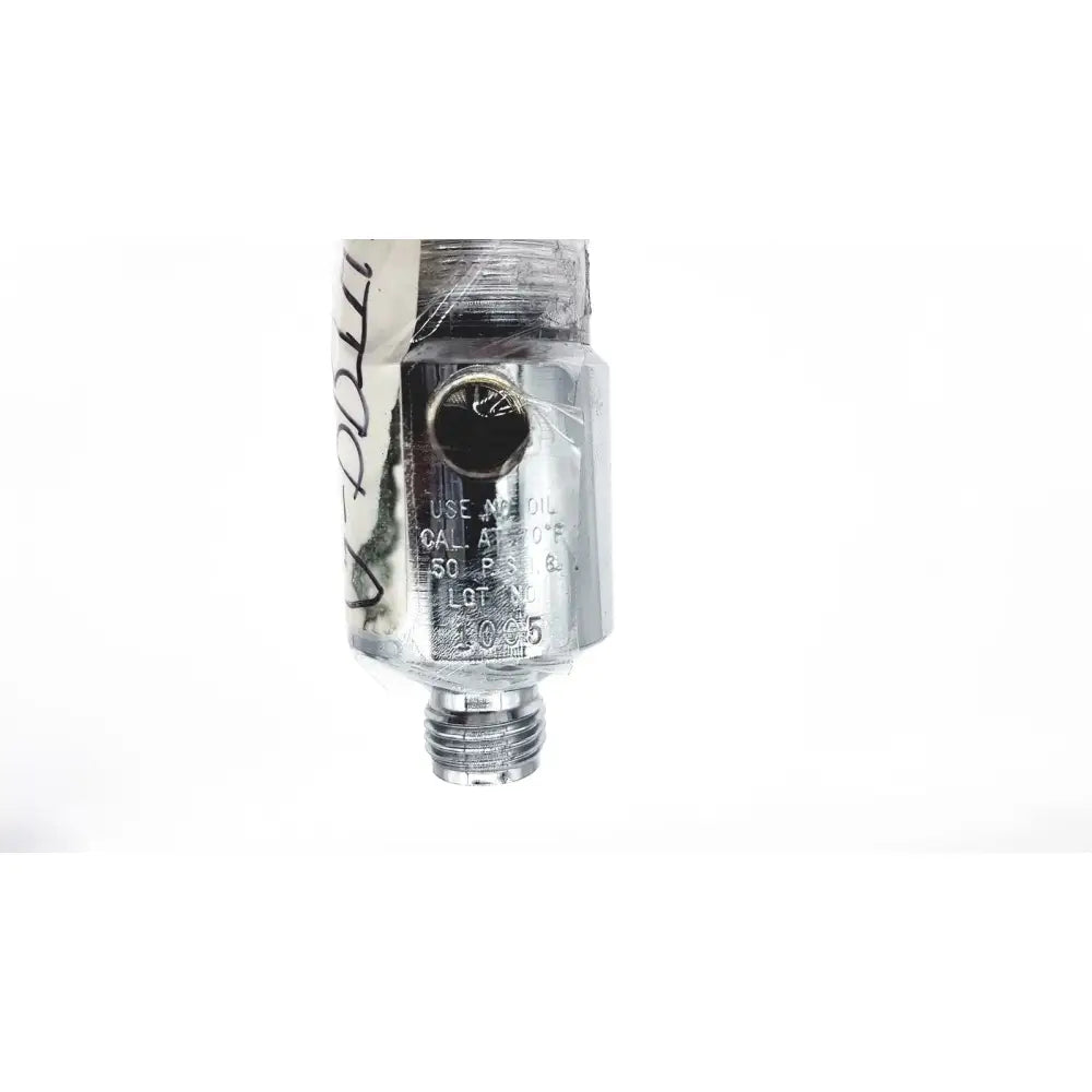 Generic Medical Oxygen LPM Read Center Of Ball LOT NO- 1005 Oxygen Flowmeter Label, as-is (for parts) product photo 12