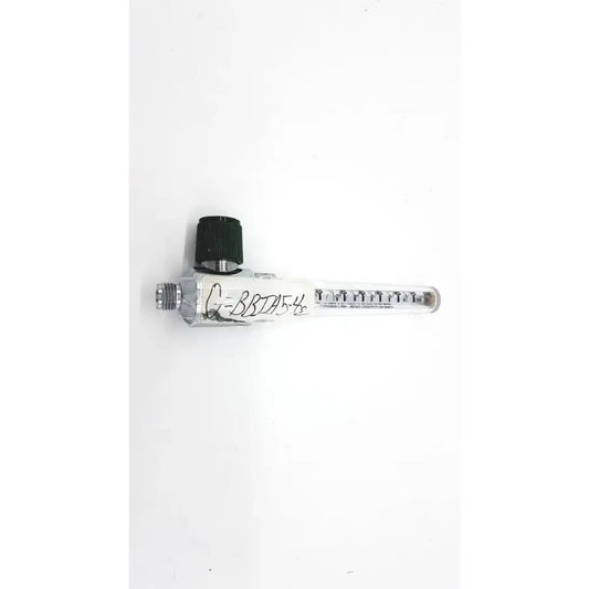 Generic Medical Oxygen LPM Read Center Of Ball LOT NO- 1005 Oxygen Flowmeter Label, as-is (for parts) product photo 2