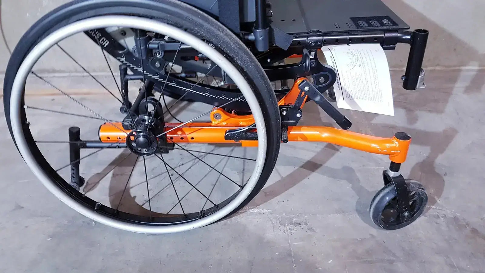 Unknown Medical Wheelchair AXPB2218, Weight Capacity 300 Lbs. All shown in Pictures Wheelchair, second-hand product photo 14