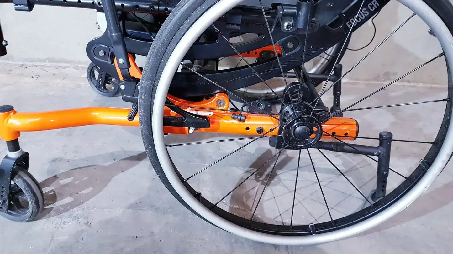 Unknown Medical Wheelchair AXPB2218, Weight Capacity 300 Lbs. All shown in Pictures Wheelchair, second-hand product photo 8