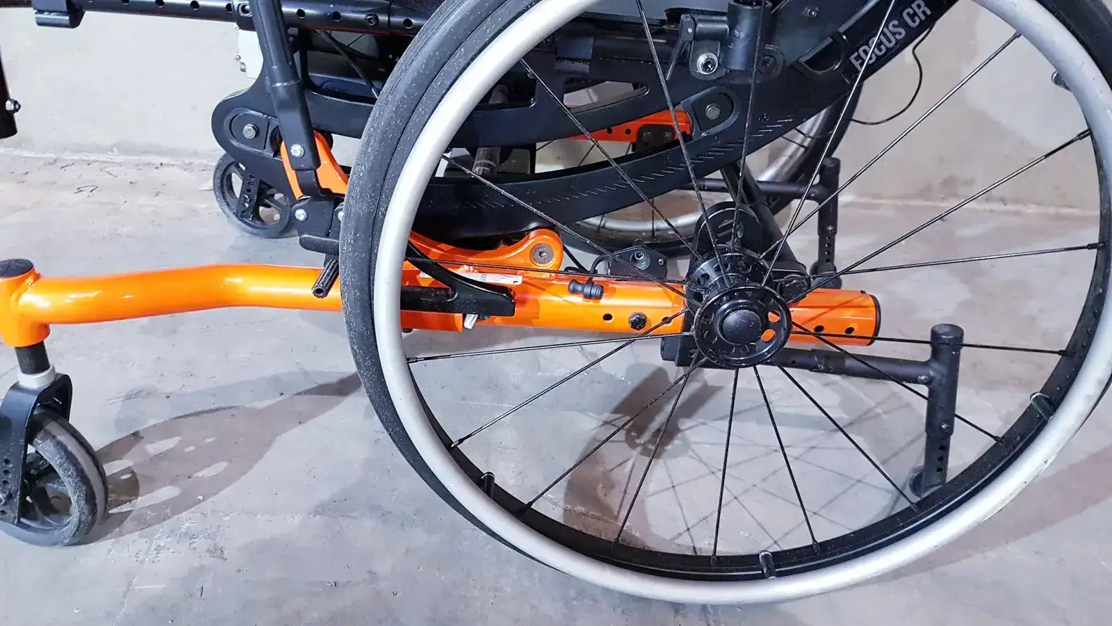 Unknown Medical Wheelchair AXPB2218, Weight Capacity 300 Lbs. All shown in Pictures Wheelchair, second-hand product photo 8
