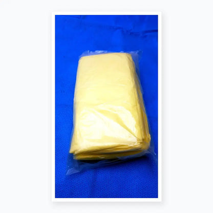 MediChoice Yellow Overhead SMS Isolation Gowns Size Large 10-Pack (Reorder 77779)