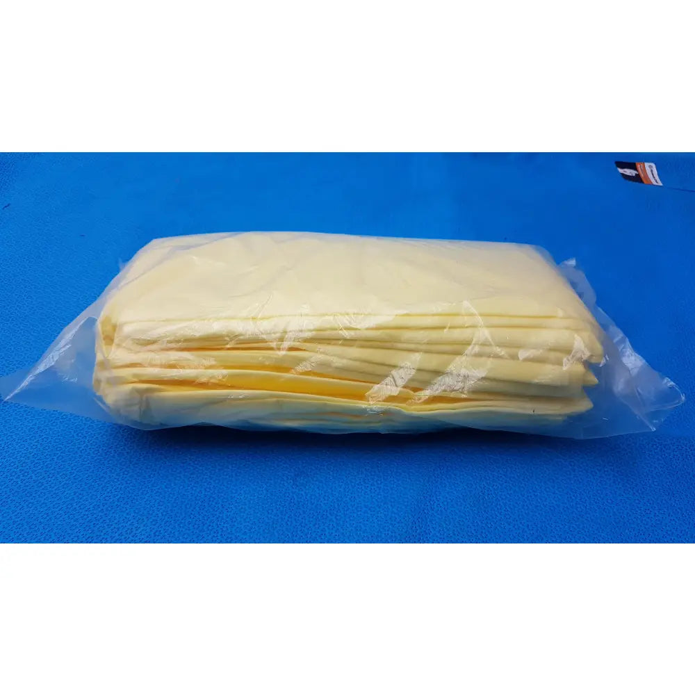 MediChoice Yellow Overhead SMS Isolation Gowns Size Large 10-Pack (Reorder 77779) - Isolation Gowns