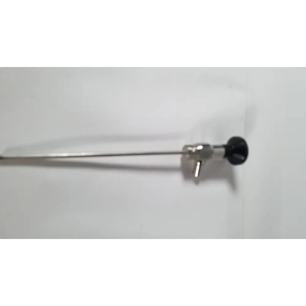 A sleek metallic medifix autoclave d-5540 30 degree endoscope with a black knob and silver joints for precision use