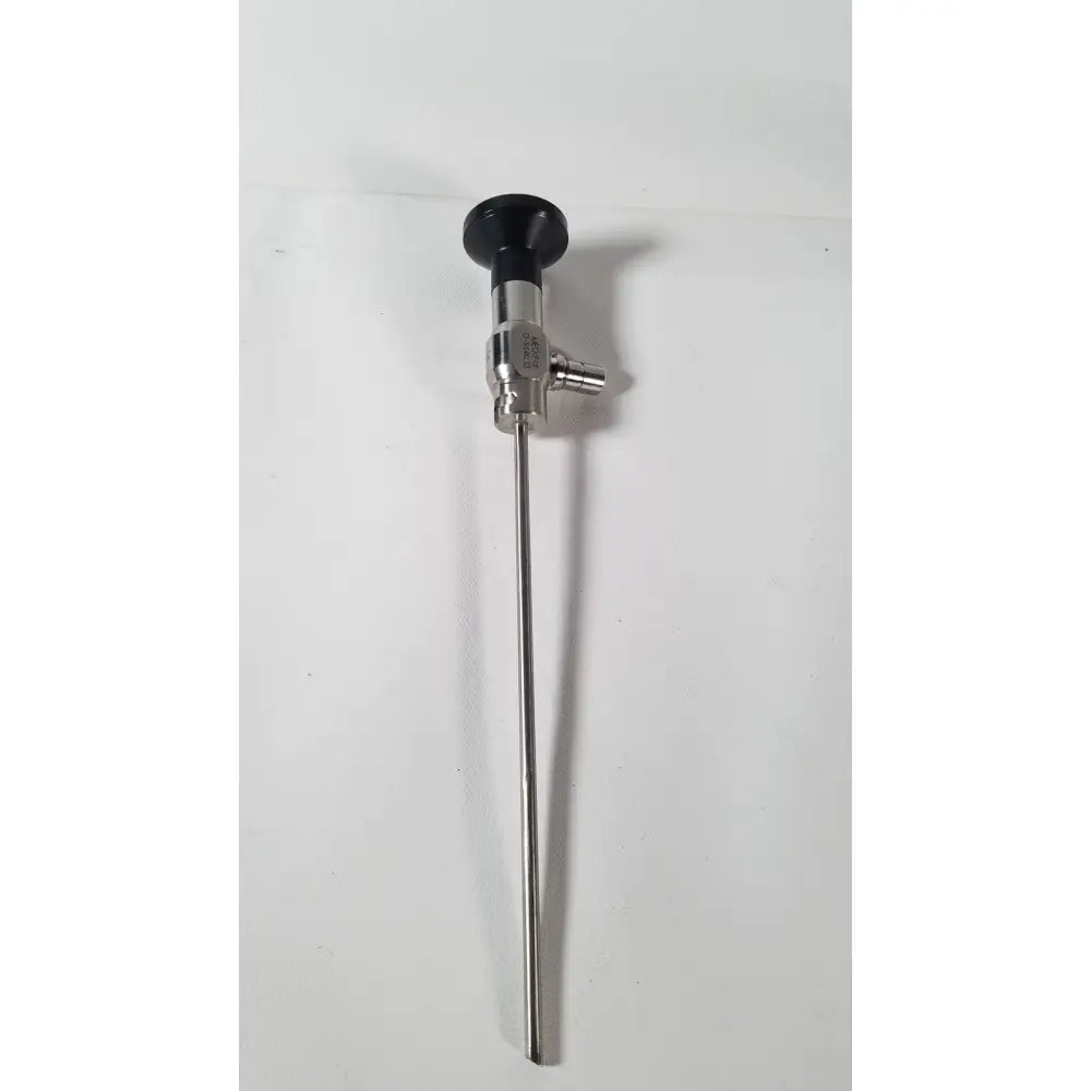 Stainless steel medifix autoclave d-5540 30 degree endoscope with black ergonomic handle and threaded connectors