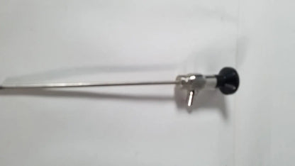 A sleek metallic medifix autoclave d-5540 30 degree endoscope with a black knob and silver joints for precision use