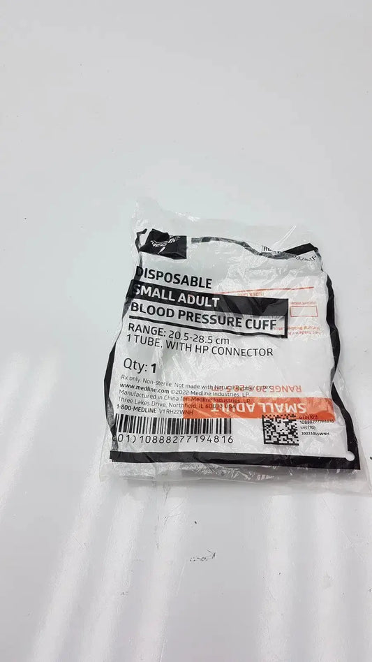 Medline Medliine Diisposable Small Adult BP Cuff Range 20.5 - 28.5cm Blood Pressure Cuff, second-hand product photo 2