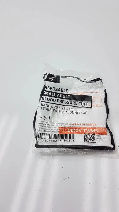 Medline Medliine Diisposable Small Adult BP Cuff Range 20.5 - 28.5cm Blood Pressure Cuff, new product photo 2