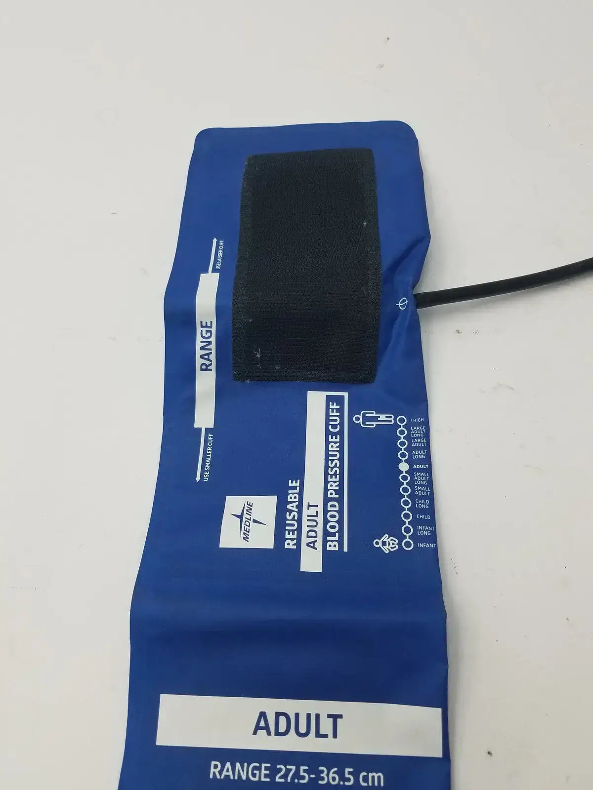 Medline Adult Blood Pressure Cuff 27.5–36.5cm Natural Rubber Latex Blood Pressure Cuff, second-hand product photo 3