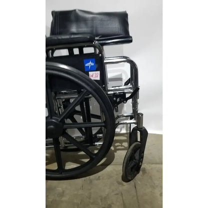 Reuse Medical Equipment Medline Excel Series Manual Wheelchair with Durable Steel Frame Wheelchairs, second-hand product photo 6