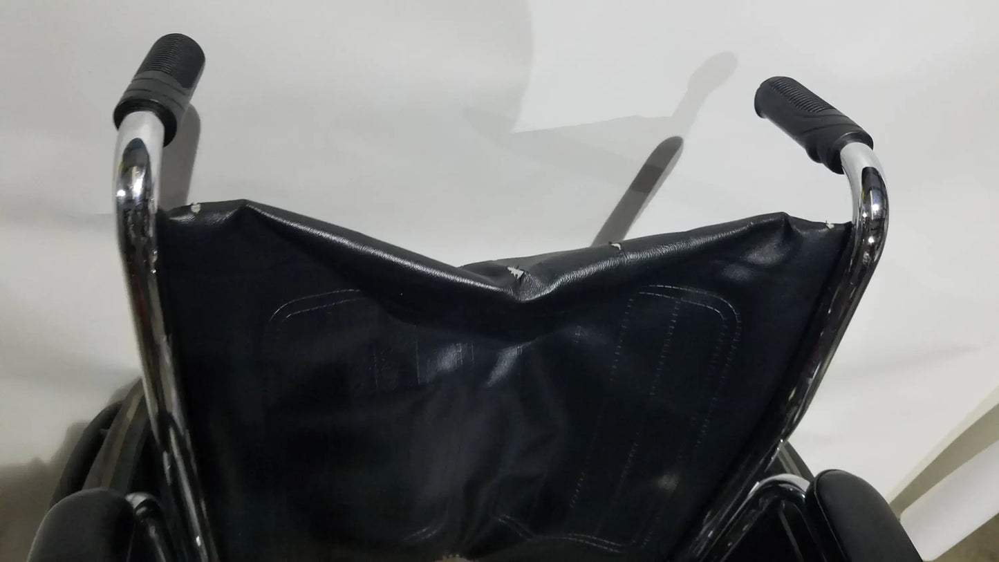 Reuse Medical Equipment Medline Excel Series Manual Wheelchair with Durable Steel Frame Wheelchairs, second-hand product photo 8