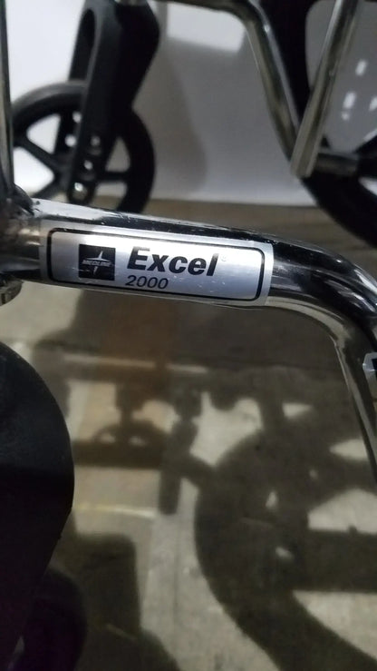 Reuse Medical Equipment Medline Excel Series Manual Wheelchair with Durable Steel Frame Wheelchairs, second-hand product photo 16