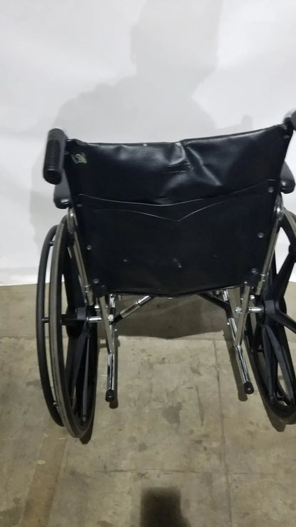 Reuse Medical Equipment Medline Excel Series Manual Wheelchair with Durable Steel Frame Wheelchairs, second-hand product photo 25